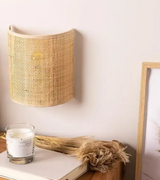 NATURA RATTAN Rotan Wandlamp