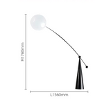 LumiGlow – Moderne Decoratieve Vloerlamp met Dimbare LED