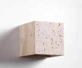 StoneBloc Buitenwandlamp – Natuurlijke Steenlook Wandlamp voor Tuin, Hal & Badkamer