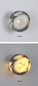 Luxe Natuursteen Wandlamp