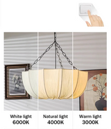 KumoWabi Japanse Wabi-Sabi Stoffen Hanglamp
