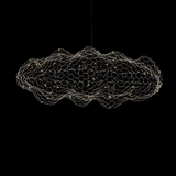 Deense Designer IJzeren Mesh Wolk Hanglamp