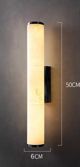 Auralis Lux – Minimalistische Wandlamp van Koper & Marmer