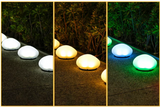 LUXGLOW Solar Kiezel Buitenlamp