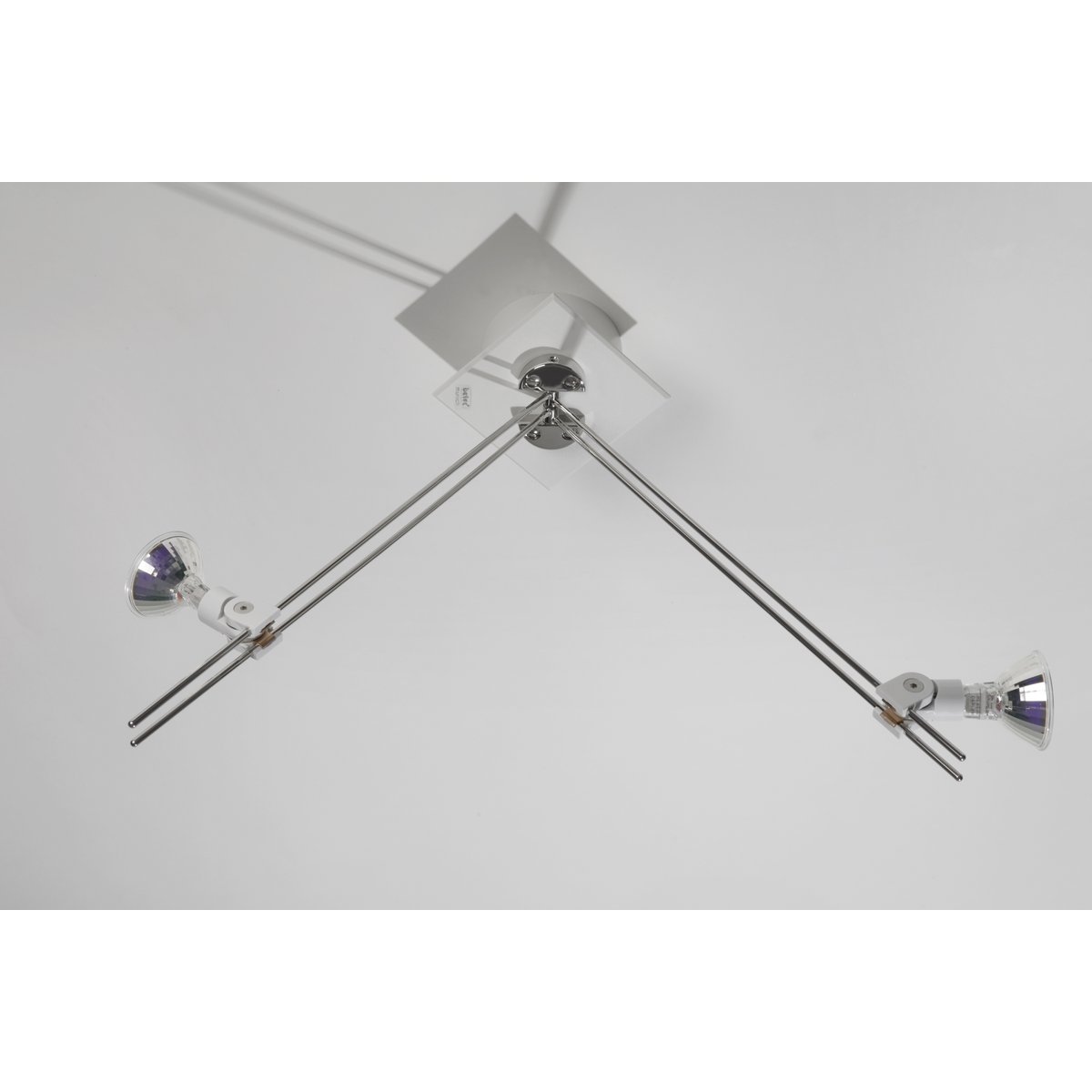 Betec Leuchten Manufactur - Hamus 2 Plafondlamp Led Zwart-Goud - wandlampen - sfeerbeeld
