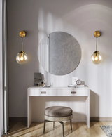 LumoNord Glasbol LED Wandlamp