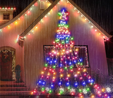 LumiCascade Kerst Waterfall LED Sterrenverlichting – 350 LED’s