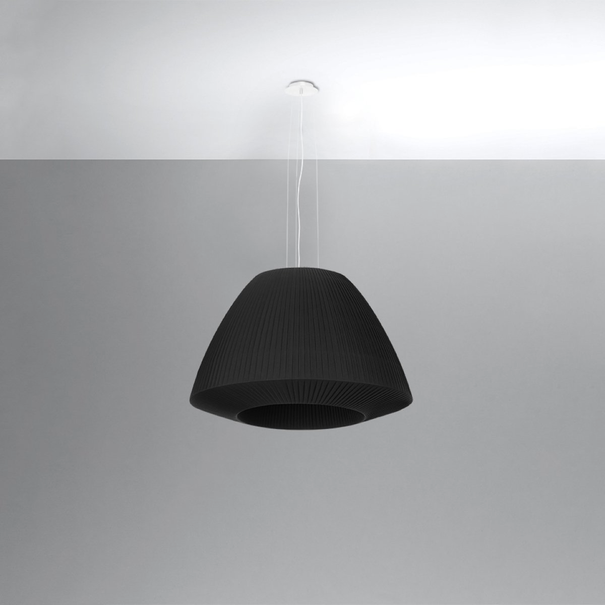 Lightinup Srl - Bella 60 Zwarte Kroonluchter - hanglampen - sfeerbeeld