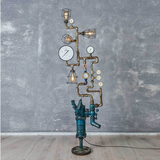 Golden Pigs - Hoge Spectaculaire Waterpomplamp