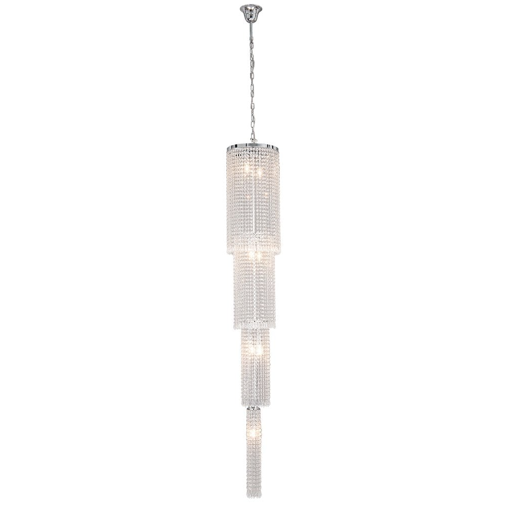 Lumi Lamp - Kroonluchter Zilverkleurig - hanglampen