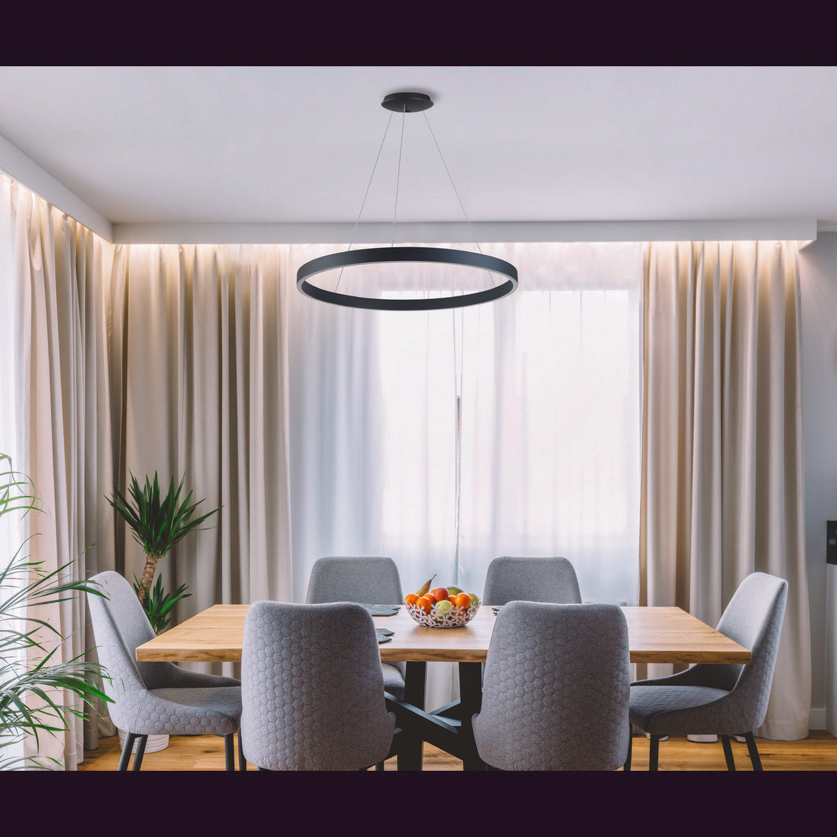 Azzardo - Marco Hanger 100 Cct Bk + Afstandsbediening - hanglampen