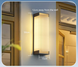 SolarSteel Wandlamp – Zonne-energie Buitenlamp in RVS