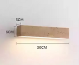 ZENLUME Wabi-Sabi Natuursteen Wandlamp