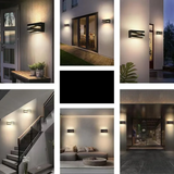 LuxGate Pro – LED Buitenwandlamp IP65 van Aluminium voor Tuin, Villa & Poort