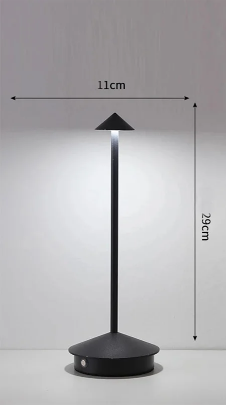 LumaTouch – Oplaadbare LED Tafellamp met Traploze Dimming