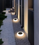 Moderne Zonne-Energie LED Tuinlamp
