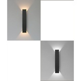 LumaShield Duo – LED Wandlamp Zwart & Wit