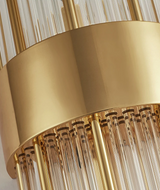 AuriLux Nordic Kristallen Wandlamp