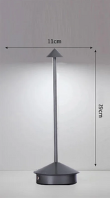 LumaTouch – Oplaadbare LED Tafellamp met Traploze Dimming