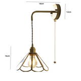 Aurora Copper Wall Light