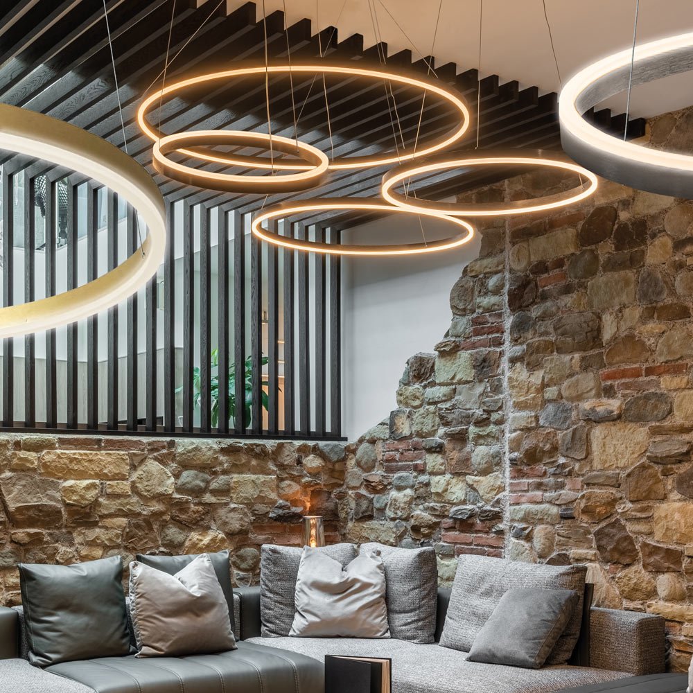 Skapetze - S.LUCE Ring 100 Direct of Indirect LED Hanglamp - hanglampen