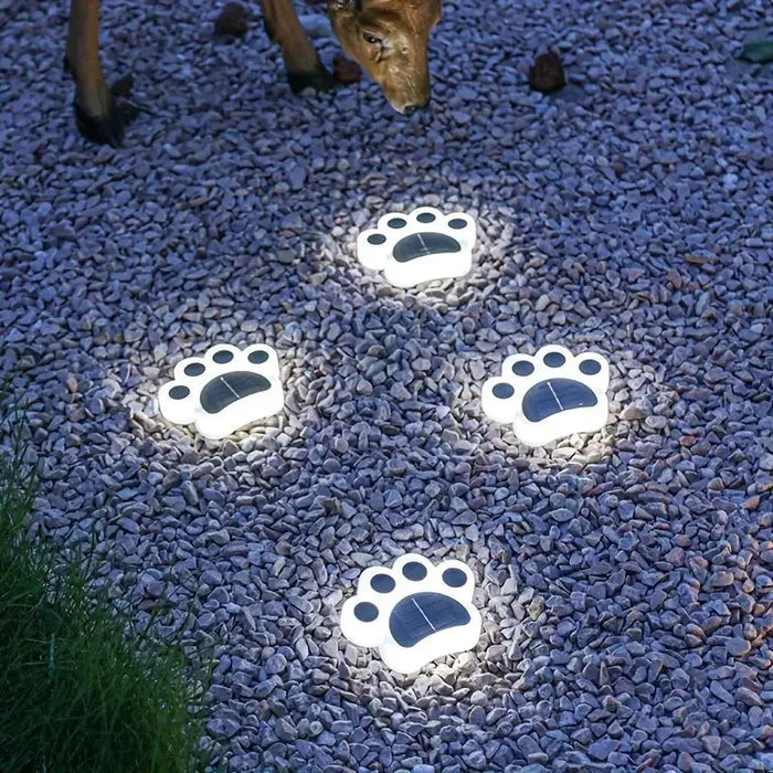 Draadloze Solar Paws - Maak De Perfecte Sfeer In Jouw Tuin! - buitenverlichting - sfeerbeeld