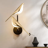 Moderne Wandlamp In De Vorm Van Vogels