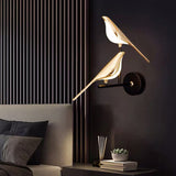 Moderne Wandlamp In De Vorm Van Vogels