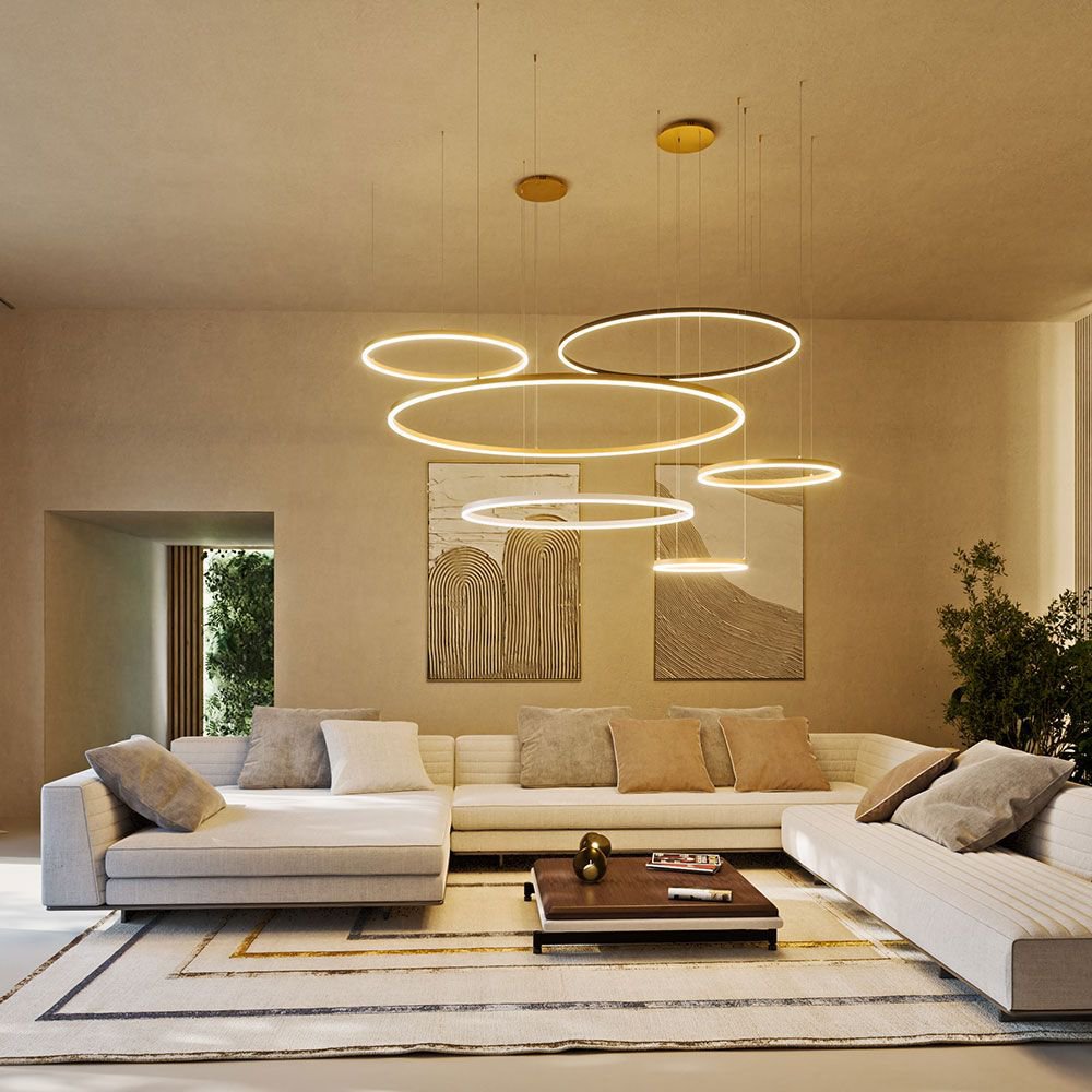 Skapetze - Ring 60 Led-hanglamp Direct 5M - hanglampen - sfeerbeeld