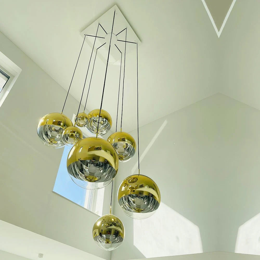 Skapetze - S.Luce Fairy Xl Galerijlamp Met 8 Lampen - hanglampen - sfeerbeeld