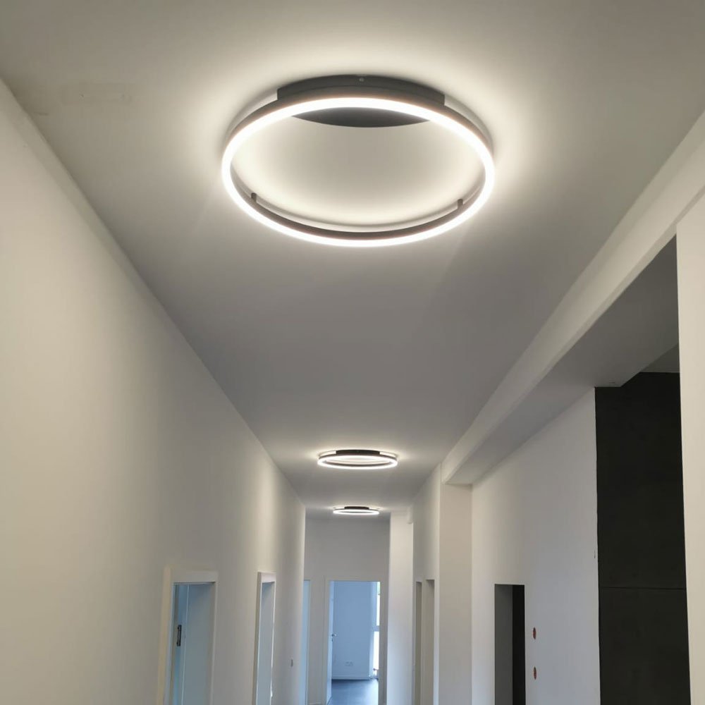 Skapetze - S.LUCE Ring 40 LED Plafond & Wandlamp Dimbaar - wandlampen - in de kamer