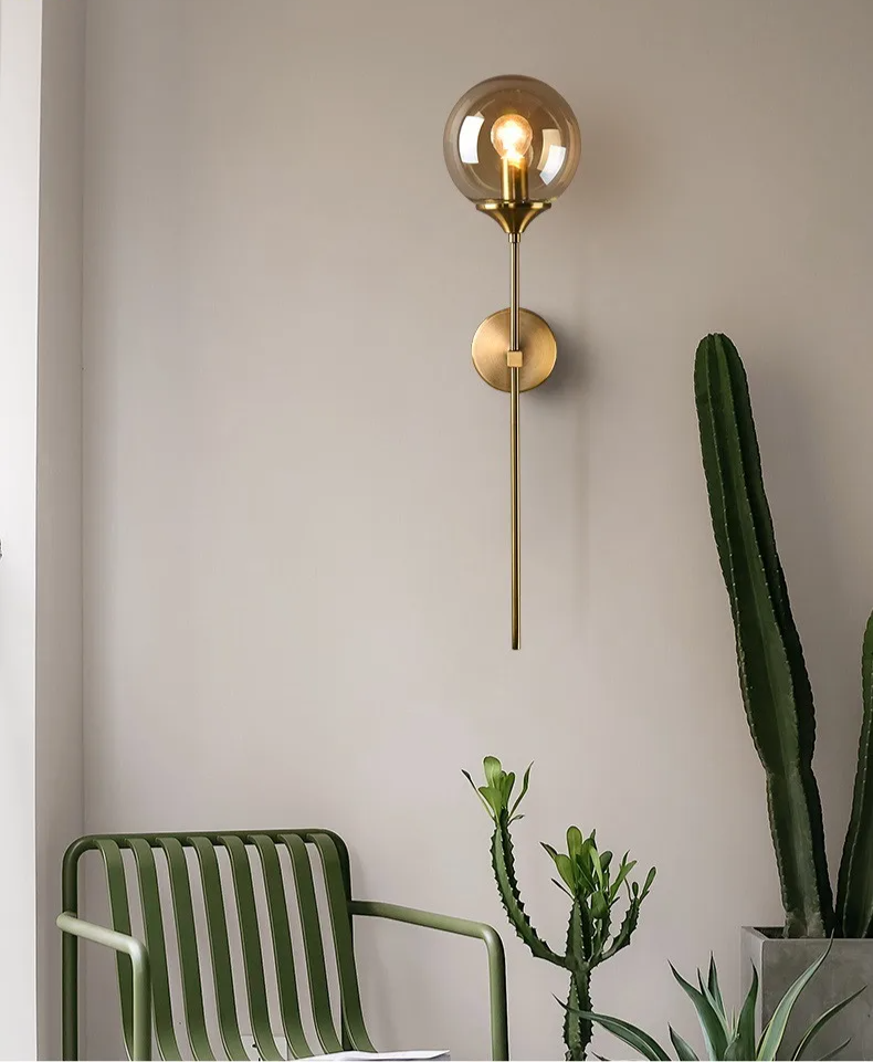 LumoNord Glasbol LED Wandlamp