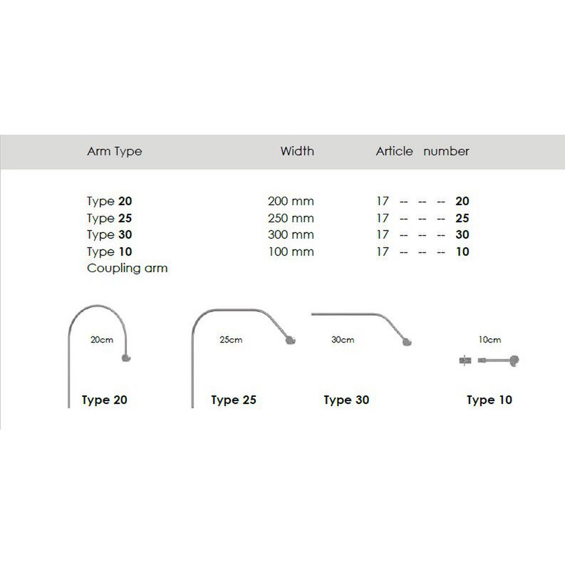 Betec Leuchten Manufactur - Maximus vloerlamp DuoLED van messing, beugeltype 300mm - wandlampen - detail