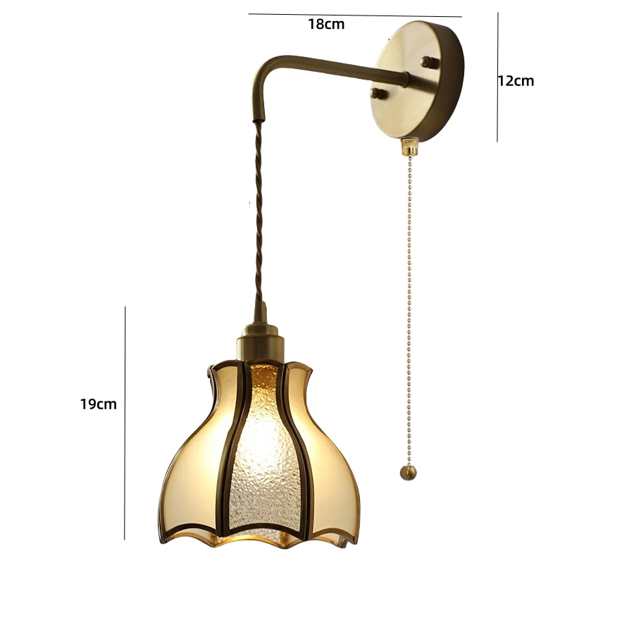 Aurora Copper Wall Light - wandlamp - detail