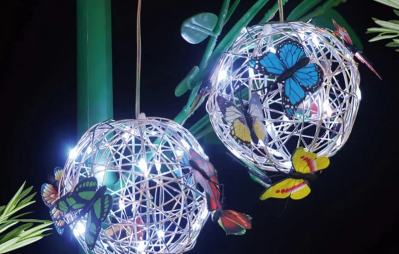 SOLABLOOM Solar Vlinderbol Hanglamp