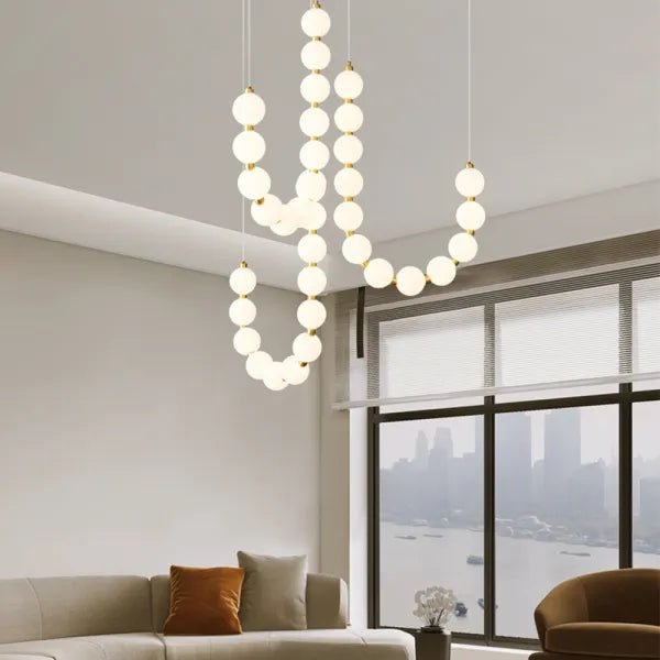 Ketting Kroonluchter - hanglampen - sfeerbeeld