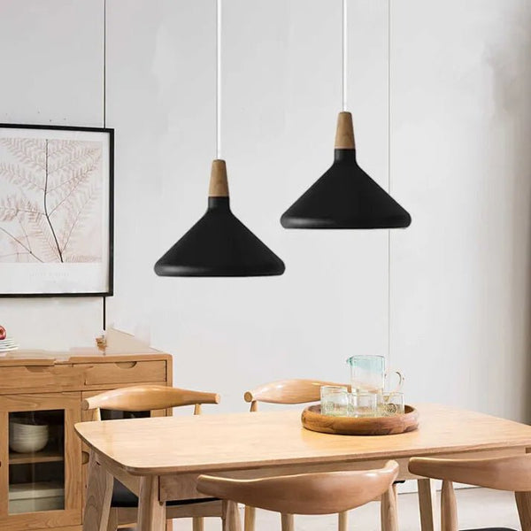 Franse Macaron Metalen Hanglamp - hanglampen - zijaanzicht
