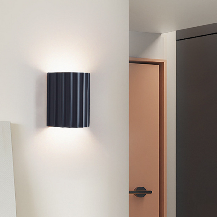 Moderne Halfronde Wandlamp Van Hars Voor De Woonkamer