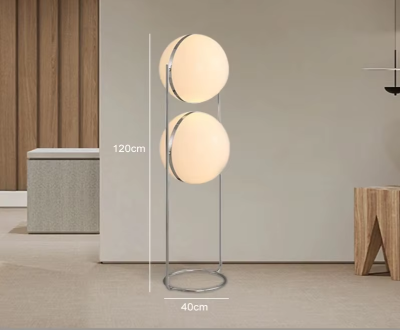 LumiSphere Art Deco LED Bol Vloerlamp