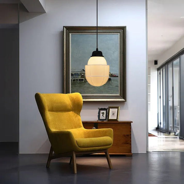 Vintage Melkglas Hanglamp - hanglampen - verlicht