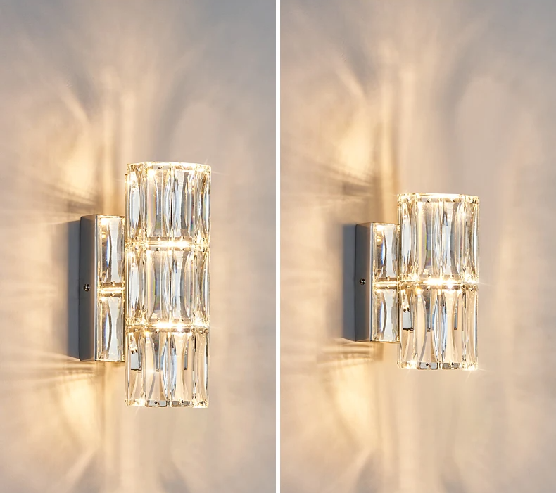 Moderne Luxe Kristallen Wandlamp - wandlamp - afmetingen