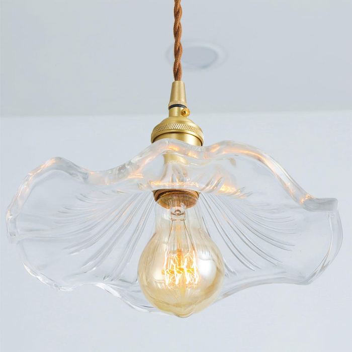 Stijlvolle Hibiscusbloem Lamp - hanglampen - zijaanzicht