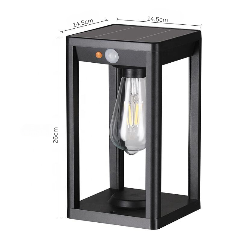 Pilaar Zonne- Energie Lamp - buitenverlichting - verlicht