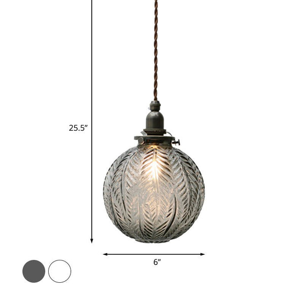 Koloniale Globale Hanglamp - hanglampen - zijaanzicht