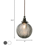 Koloniale Globale Hanglamp