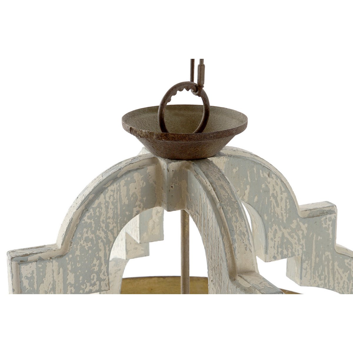 Alexandra Meti - Ijzeren Spar Plafondlamp 63X63X74 61 Wit - plafondlampen
