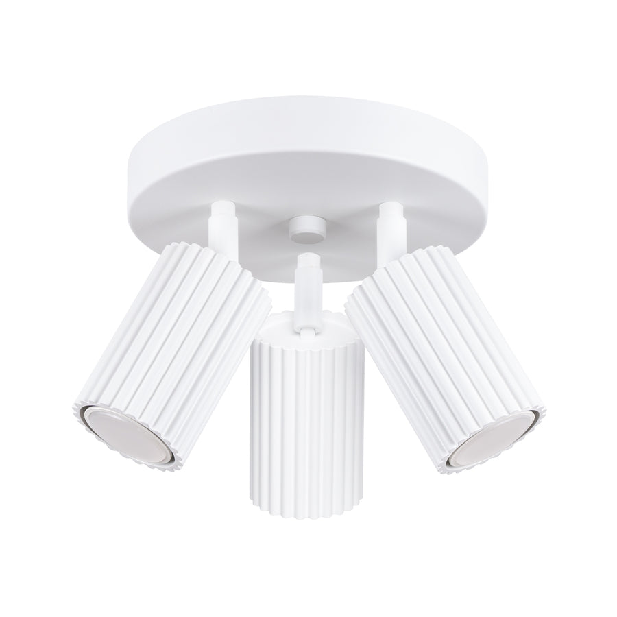 Plafondlamp KARBON 3P wit