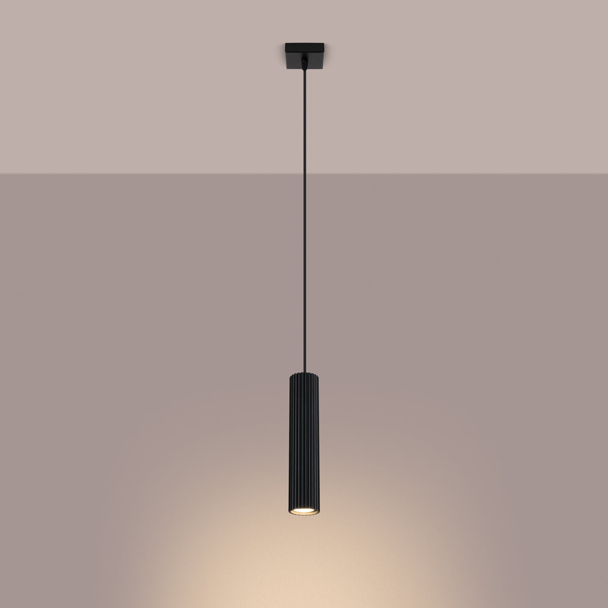 Hanglamp KARBON 1 zwart