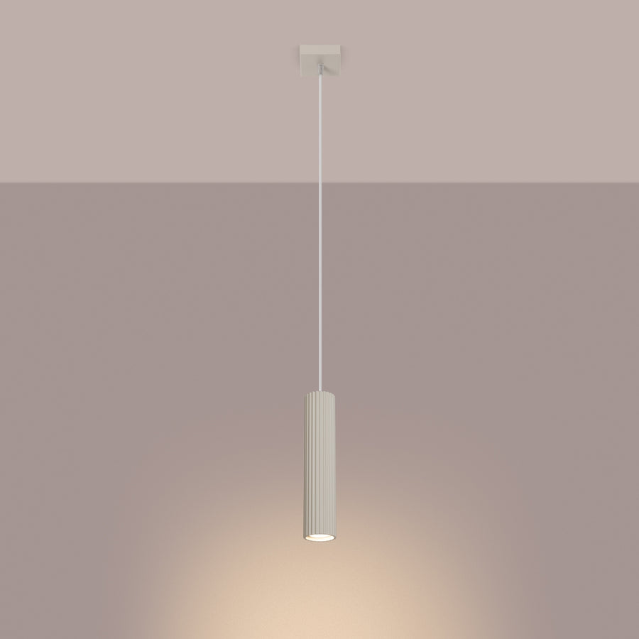 Hanglamp KARBON 1 beige