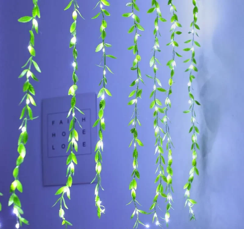 LeafLuma 2M LED Slinger met Bladdecor